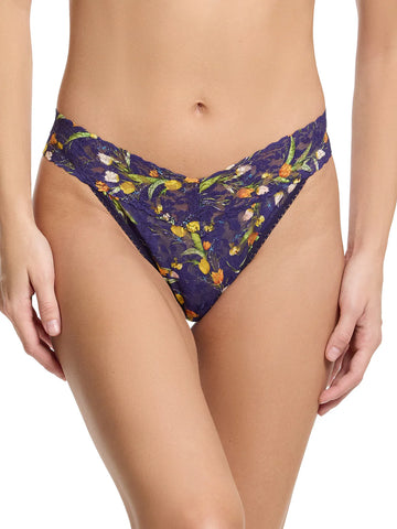 Park Original Rise Lace Thong